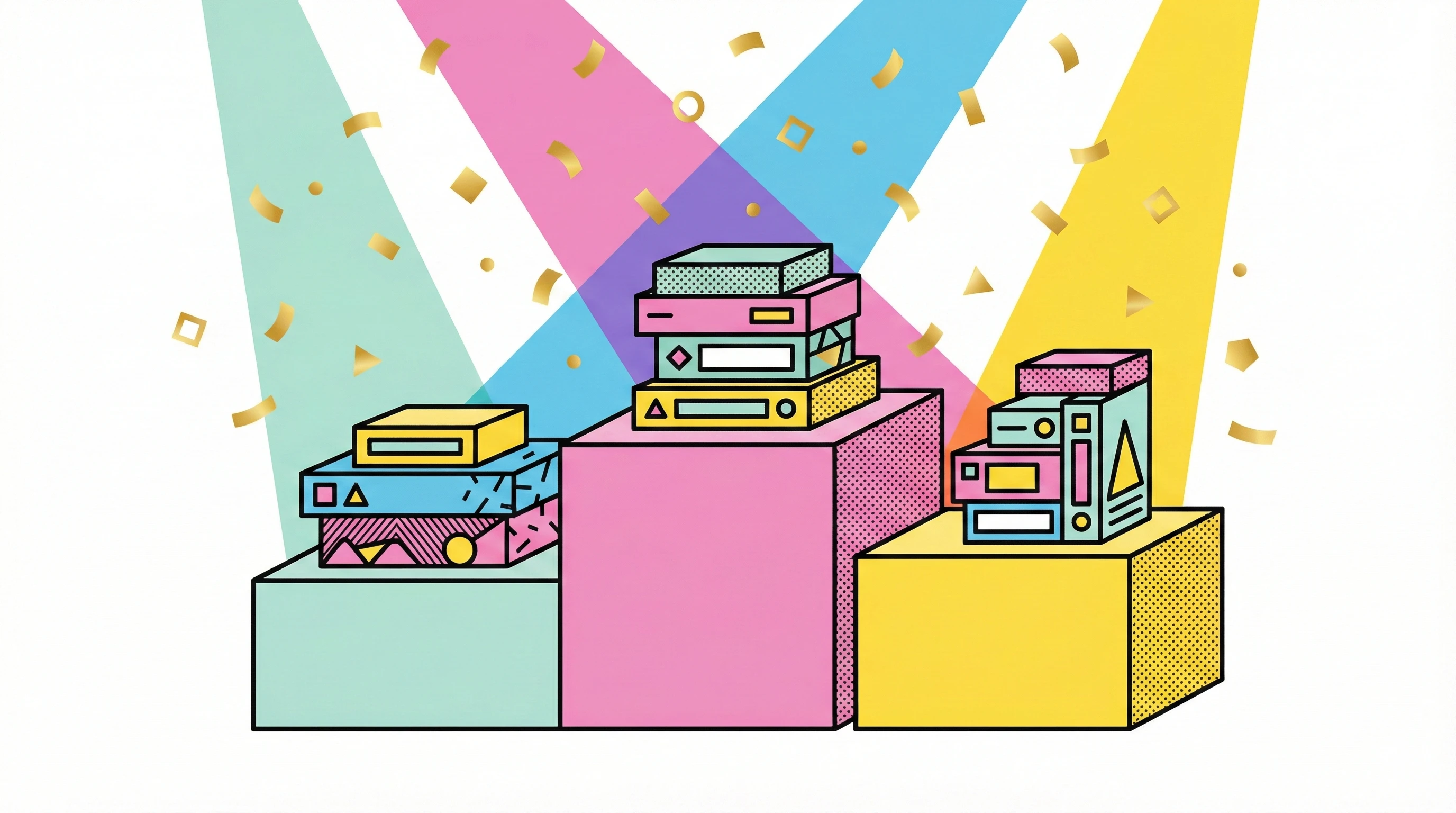 As d'Or 2026 - Les 12 jeux de société nominés au Festival de Cannes