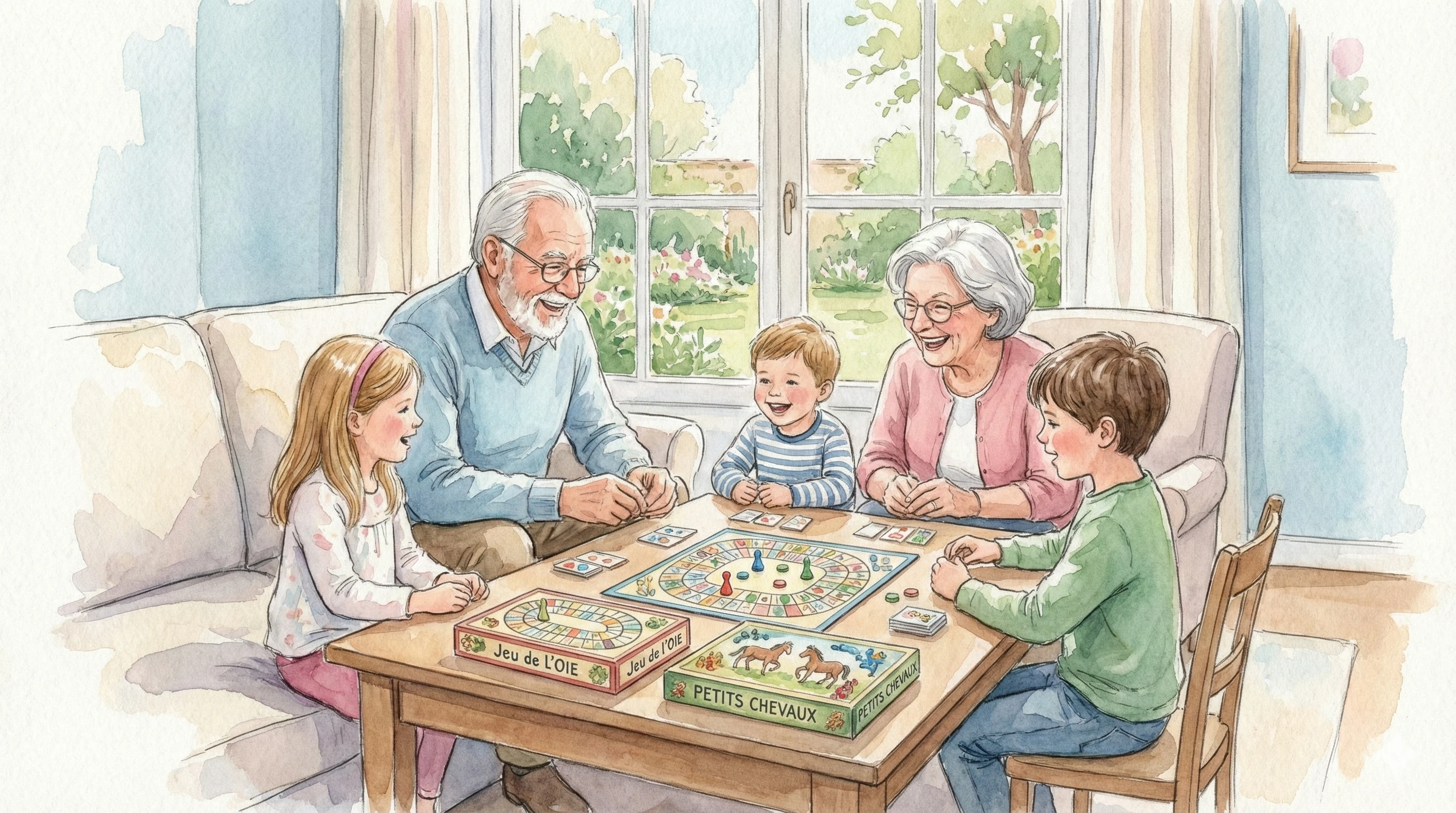 Vacances février 2026 - Location de jeux de société pour jouer avec les petits-enfants