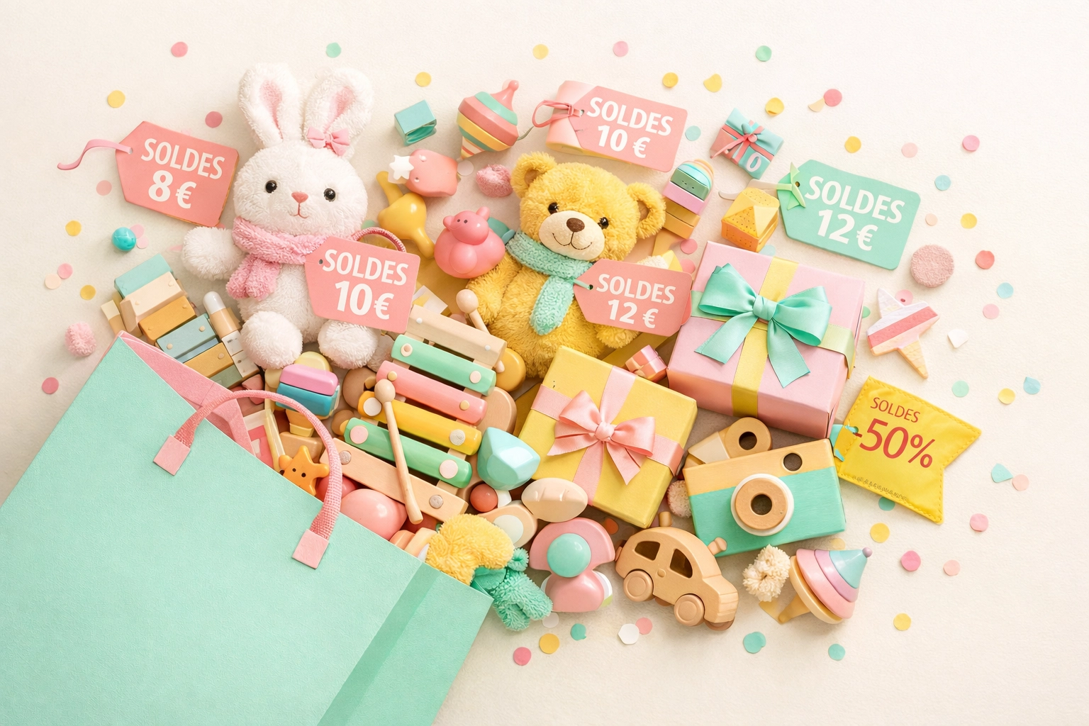 Soldes hiver 2026 jouets Emmie-Sphère