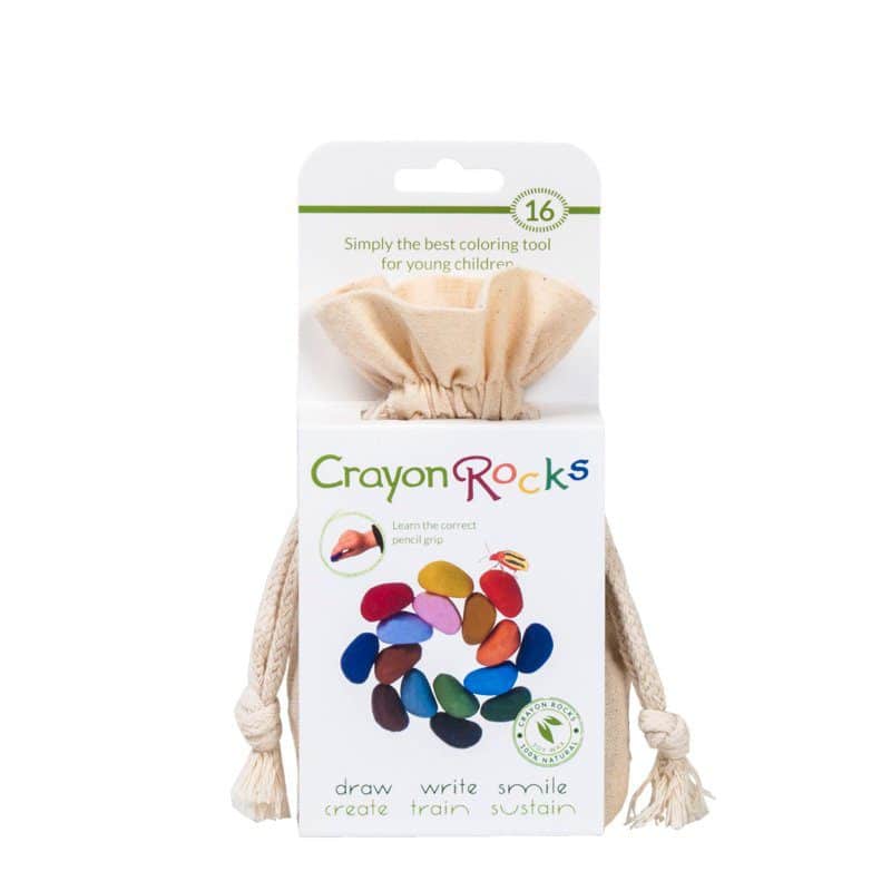 16 Crayons de Cire Crayons rocks - Poppik