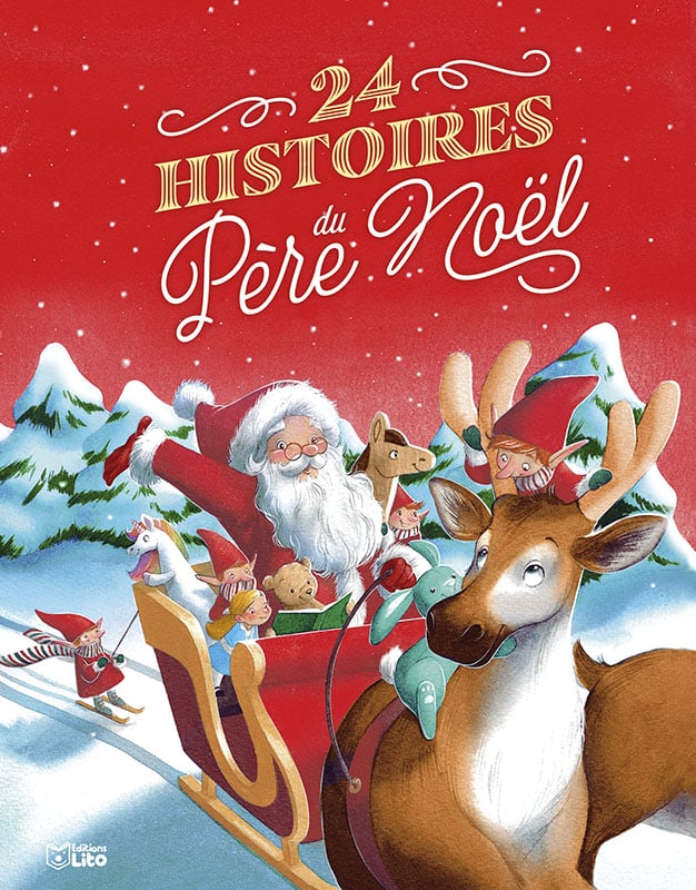 24 histoires du Père Noël - Editions Lito