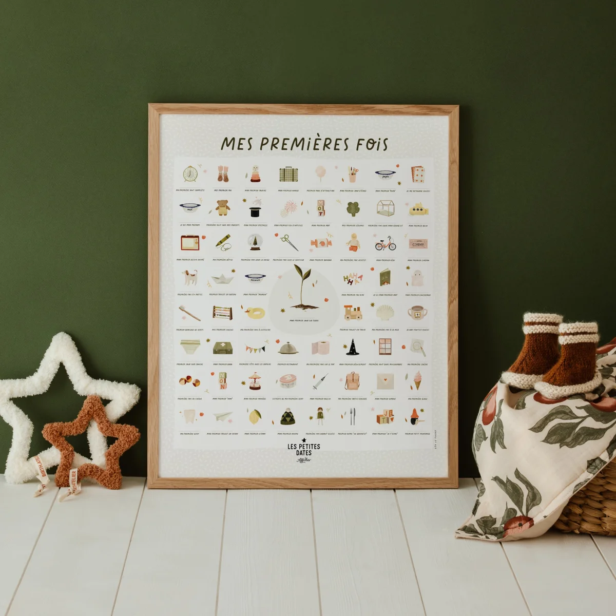 Affiche "Mes premières fois" Léa Le Pivert - Les Petites Dates