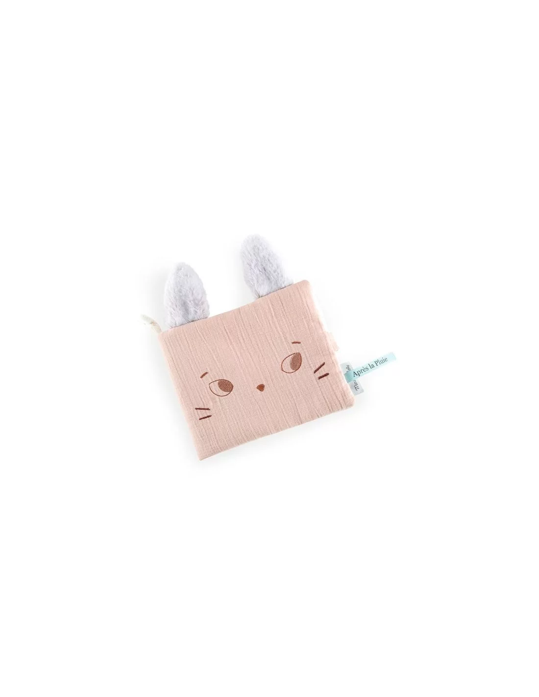 Album photo textile rose Après la pluie - Moulin Roty