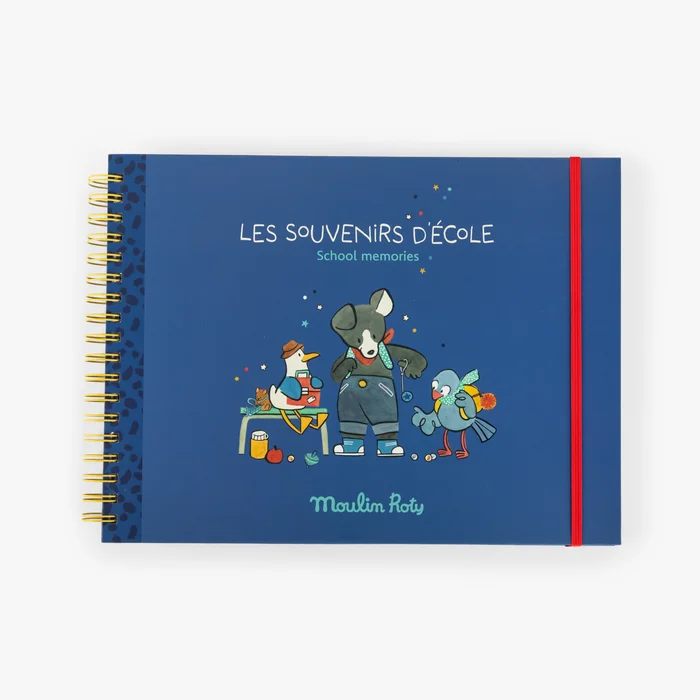 Album souvenirs d’école Puce & Pilou - Moulin Roty