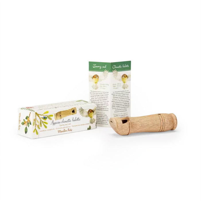 Appeau bois Chouette hulotte Le jardin du moulin - Moulin Roty