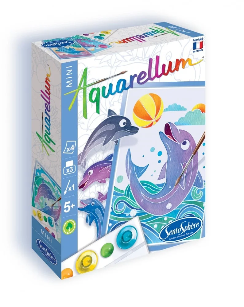 Aquarellum Mini Dauphins - Sentosphère