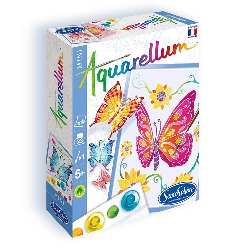 Aquarellum Mini Papillons - Sentosphère