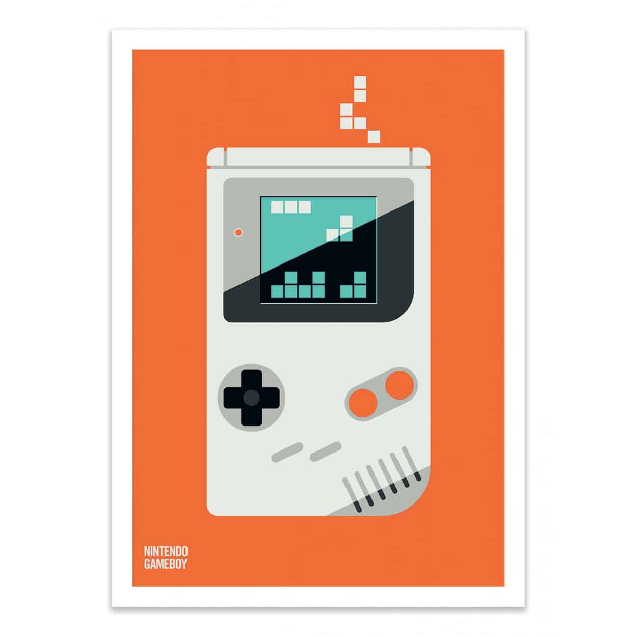 Art-Poster 30 x 40 Gameboy Bo Lundberg - Wall Editions