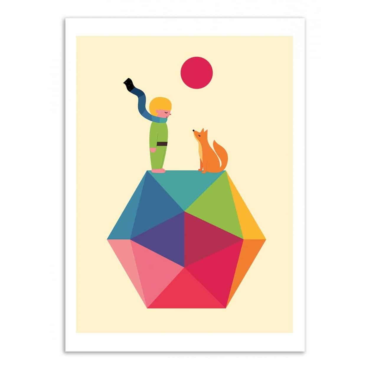 Art-Poster 30 x 40 Once upon a time Andy Westface - Wall Editions