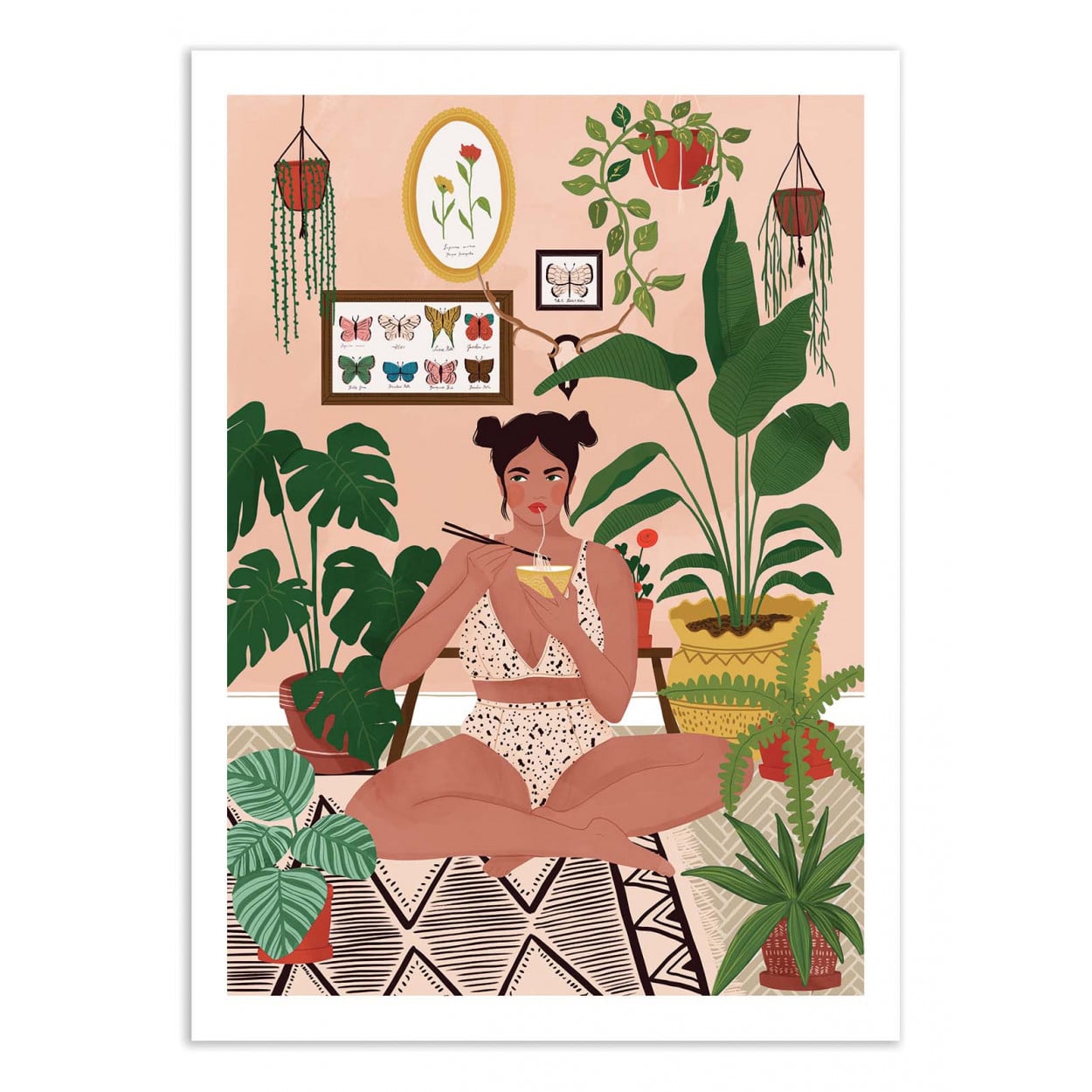 Art-Poster 30 x 40 Plant home Version 2 Maja Tomljanovic - Wall Editions