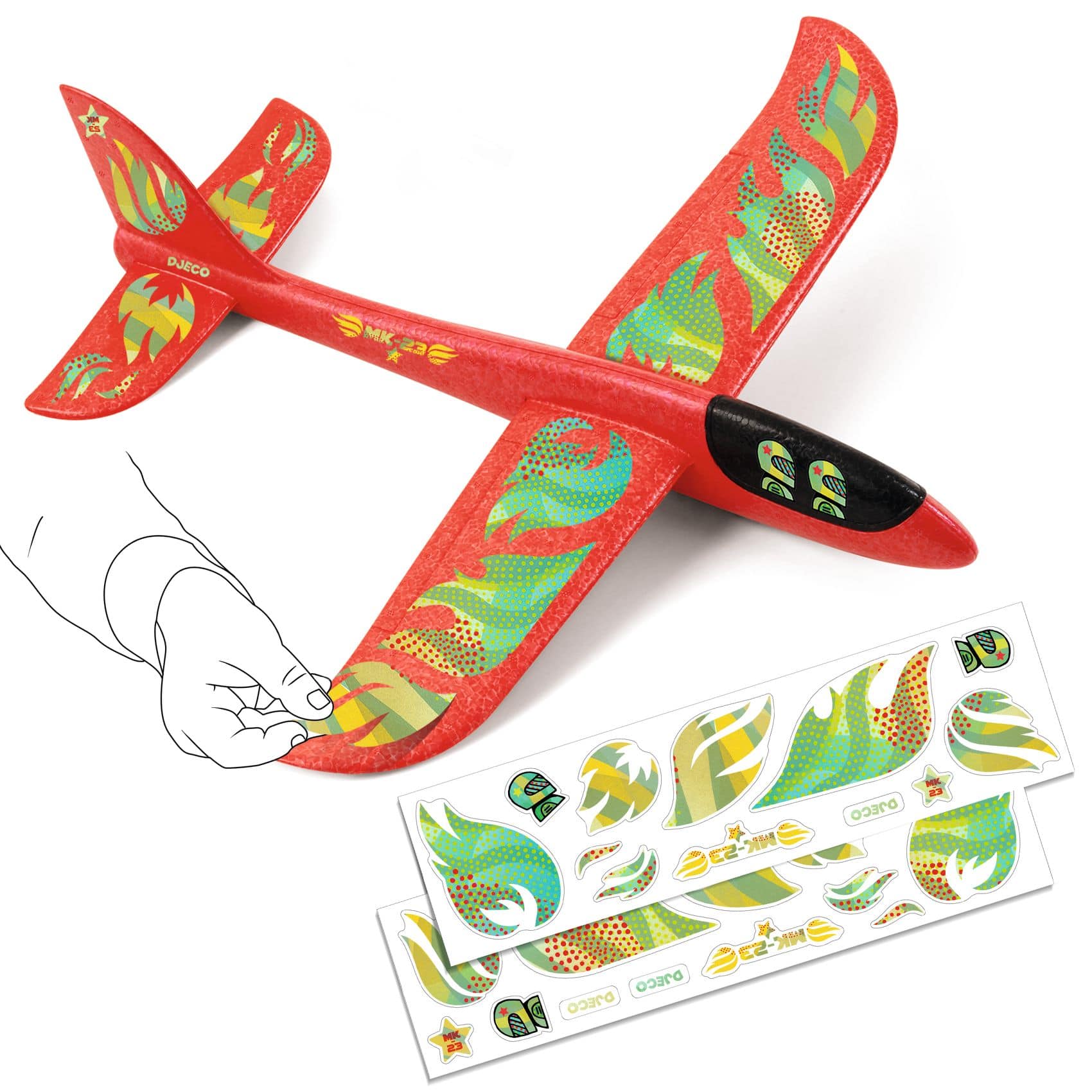 Avion planer Fire plane - Djeco