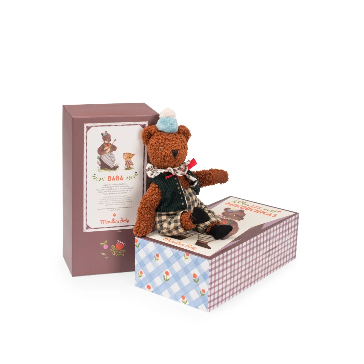 Baba le grand ours Les Minouchkas - Moulin Roty