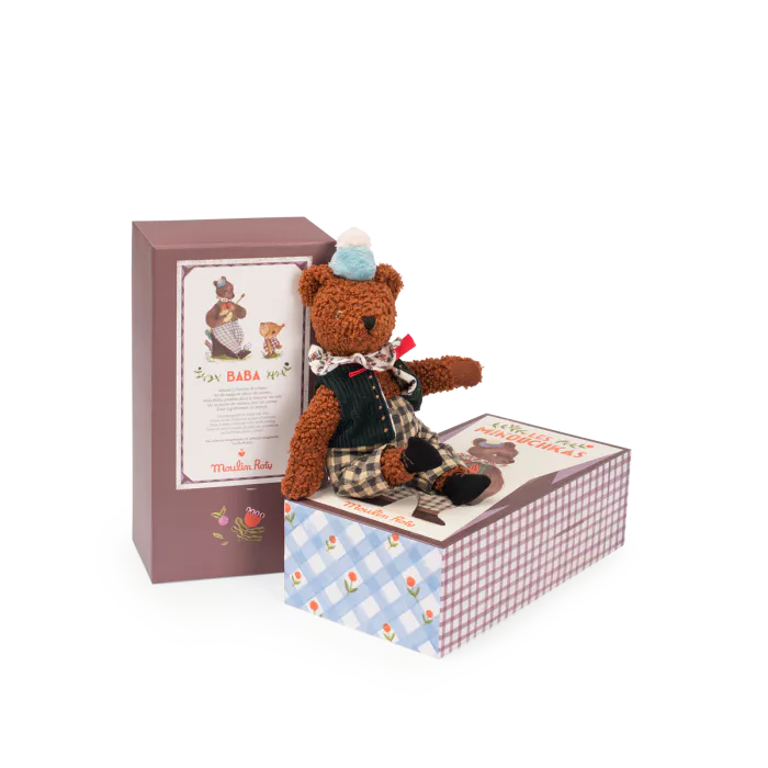 Baba le grand ours Les Minouchkas - Moulin Roty