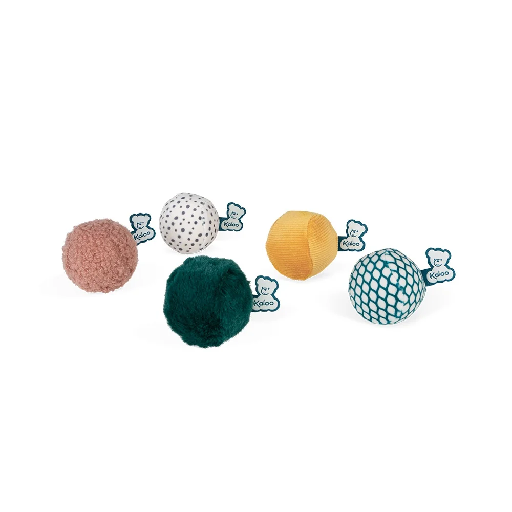 Balles sensorielles pour bébé Set de 5 - Kaloo