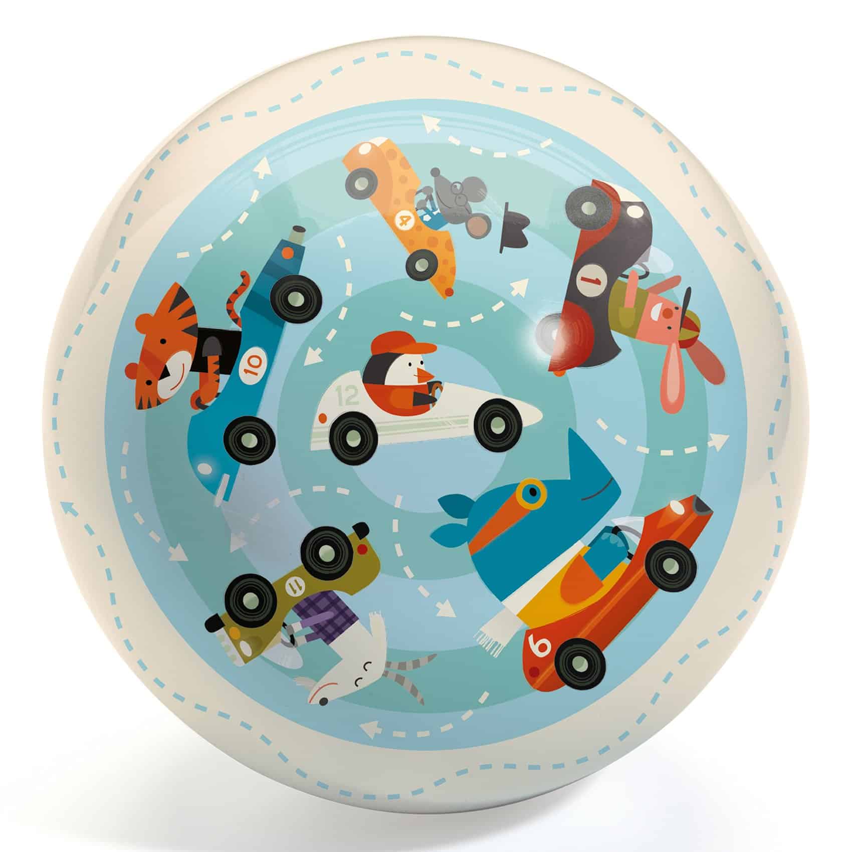 Ballon 22 cm Trafic ball - Djeco