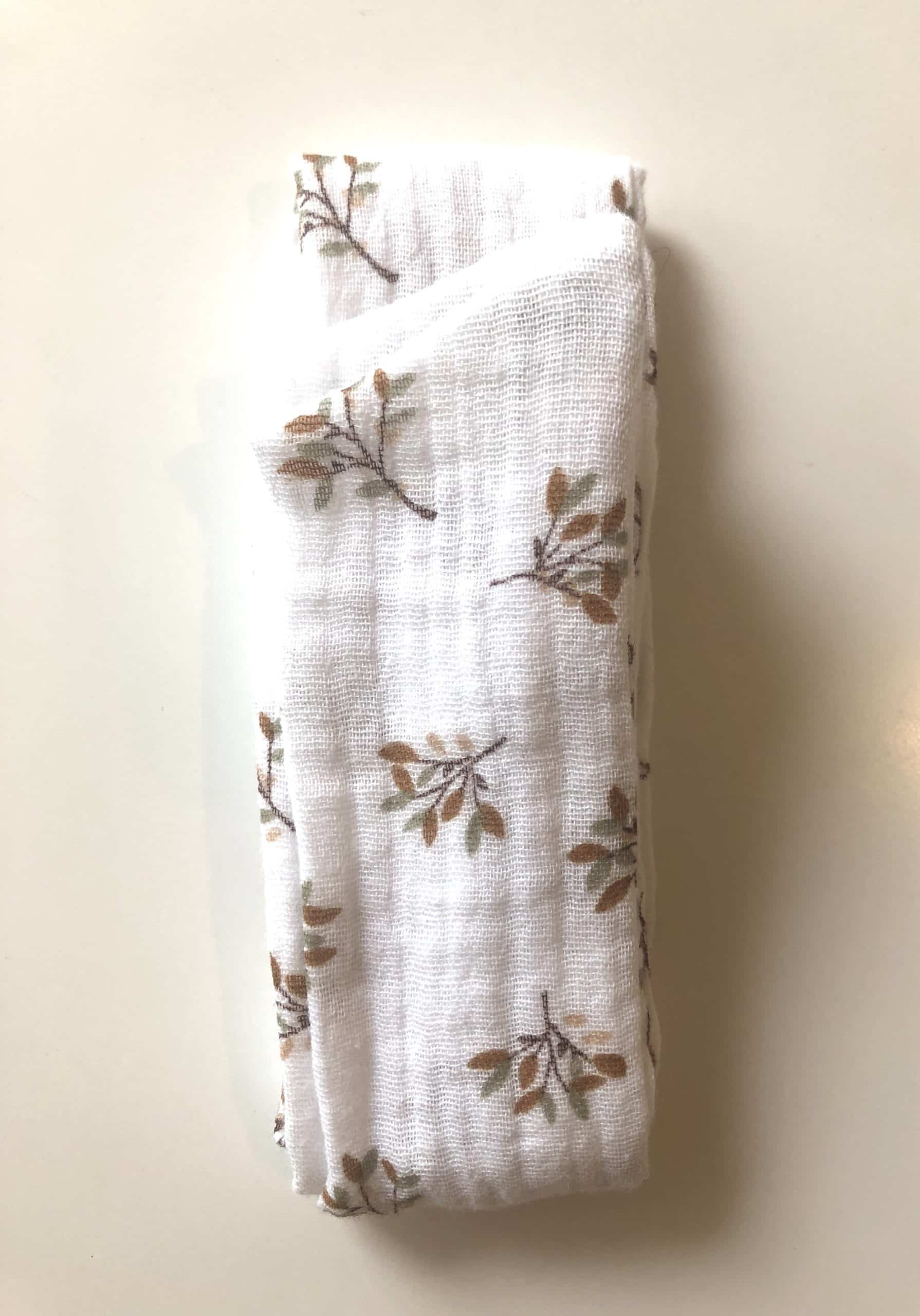 Bandeau cheveux artisanal Blanc motif branchage Taille enfant - LF Créations