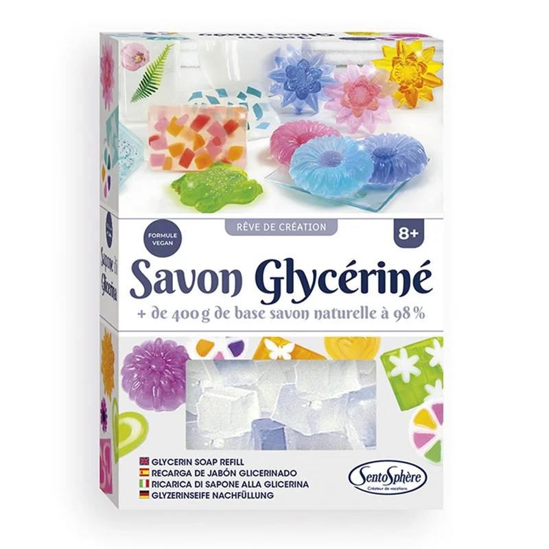 Base savon glycériné Recharge fabrique à savons - Sentosphère