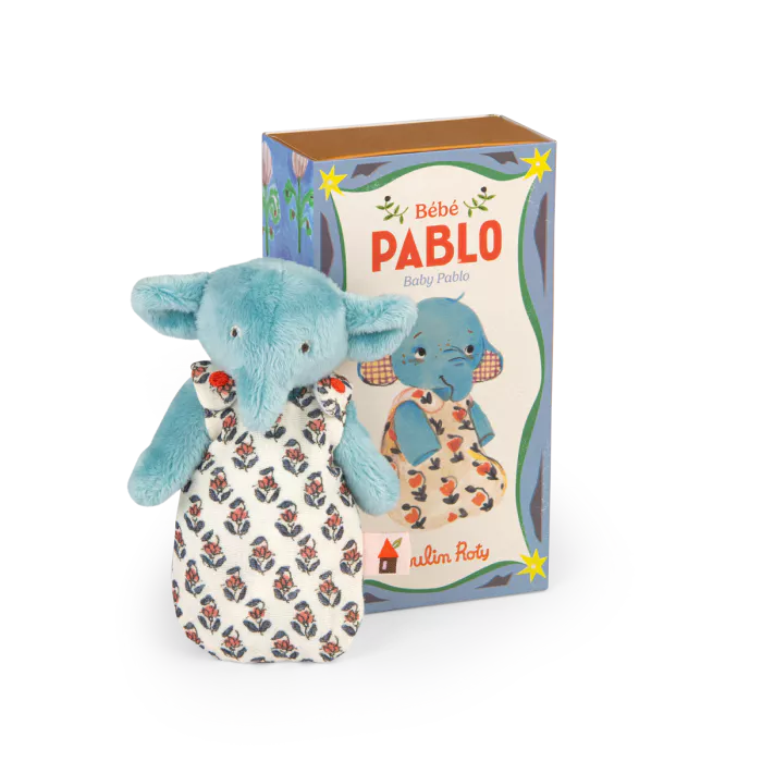 Bébé Pablo l'éléphant Les Minouchkas - Moulin Roty
