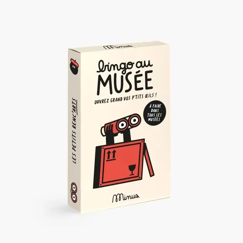 Bingo au musée : faites des visites d'expo une véritable chasse aux trésors ! - Minus