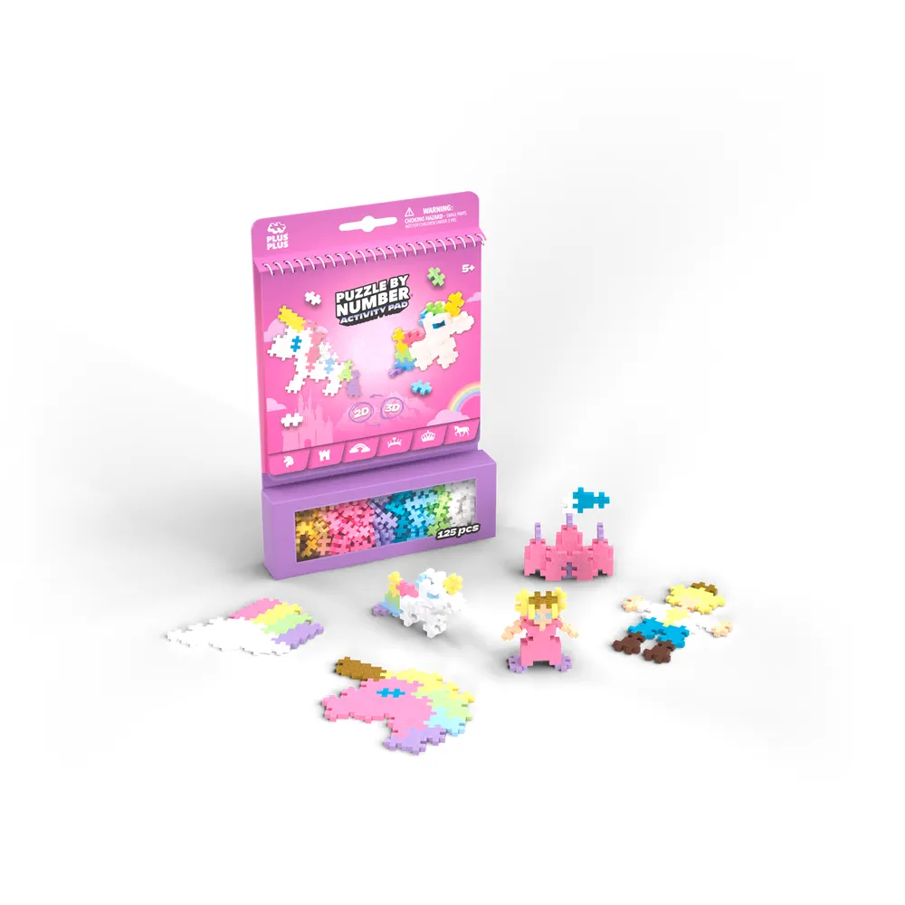 Bloc d’activité Conte de fée 125 pièces - Plus-Plus