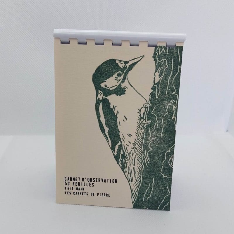 Bloc note observation naturaliste - Les carnets de Pierre