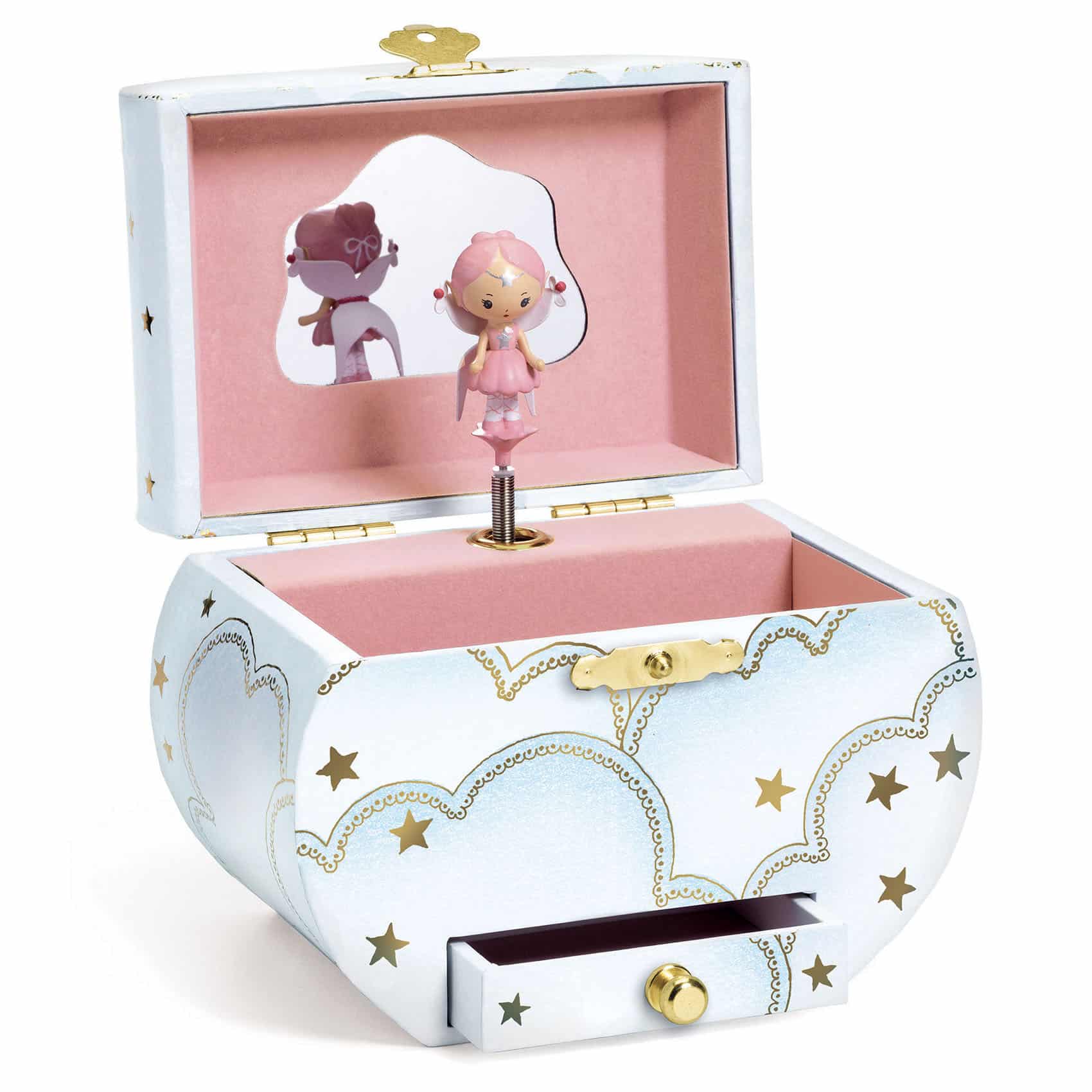 Boîte à musique et à bijoux Tinyly Mélodie d'Elfe - Djeco