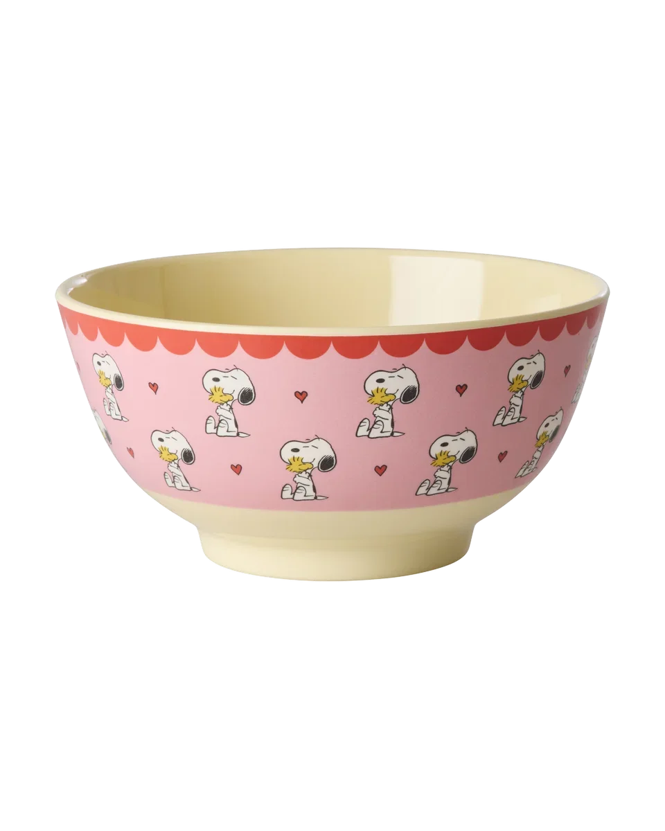 Bol Snoopy Rose - Rice