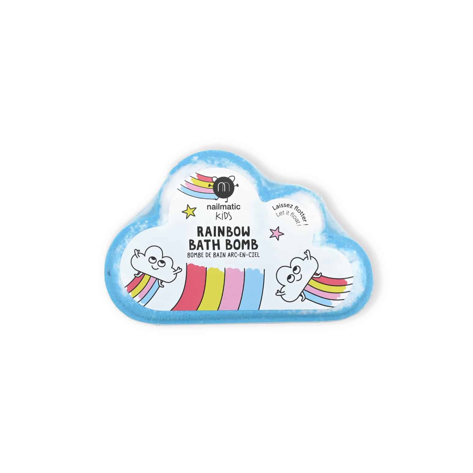 Bombe de bain arc-en-ciel - Nailmatic