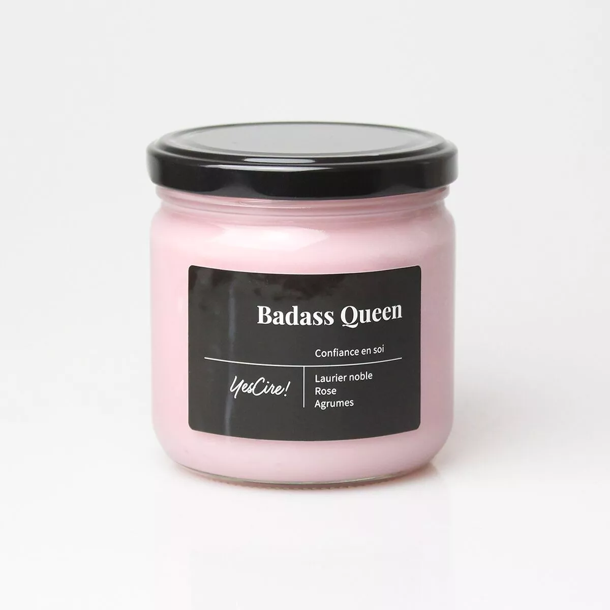 Bougie Badass Queen aux huiles essentielles Confiance en soi - YesCire