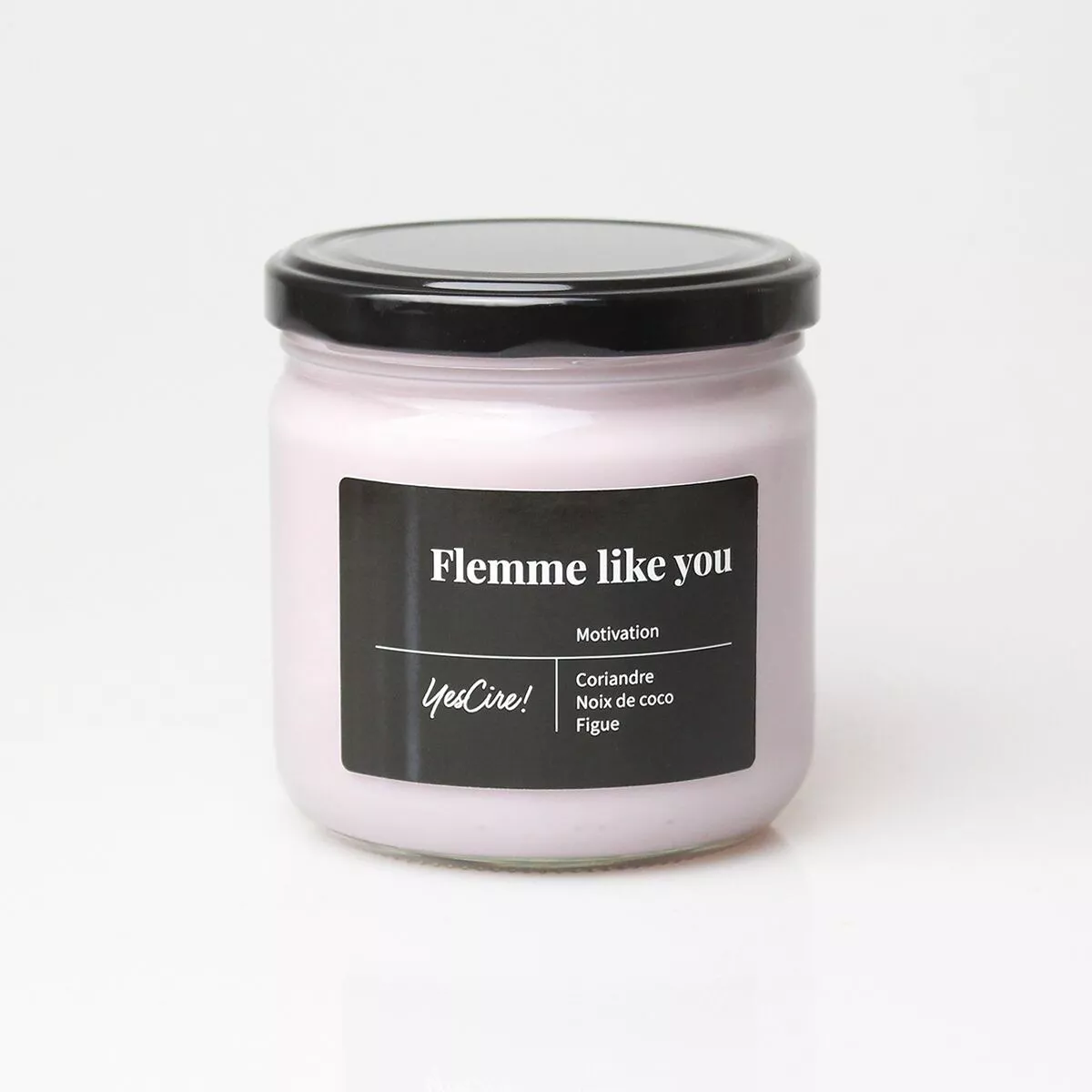 Bougie Flemme like you aux huiles essentielles Motivation - YesCire
