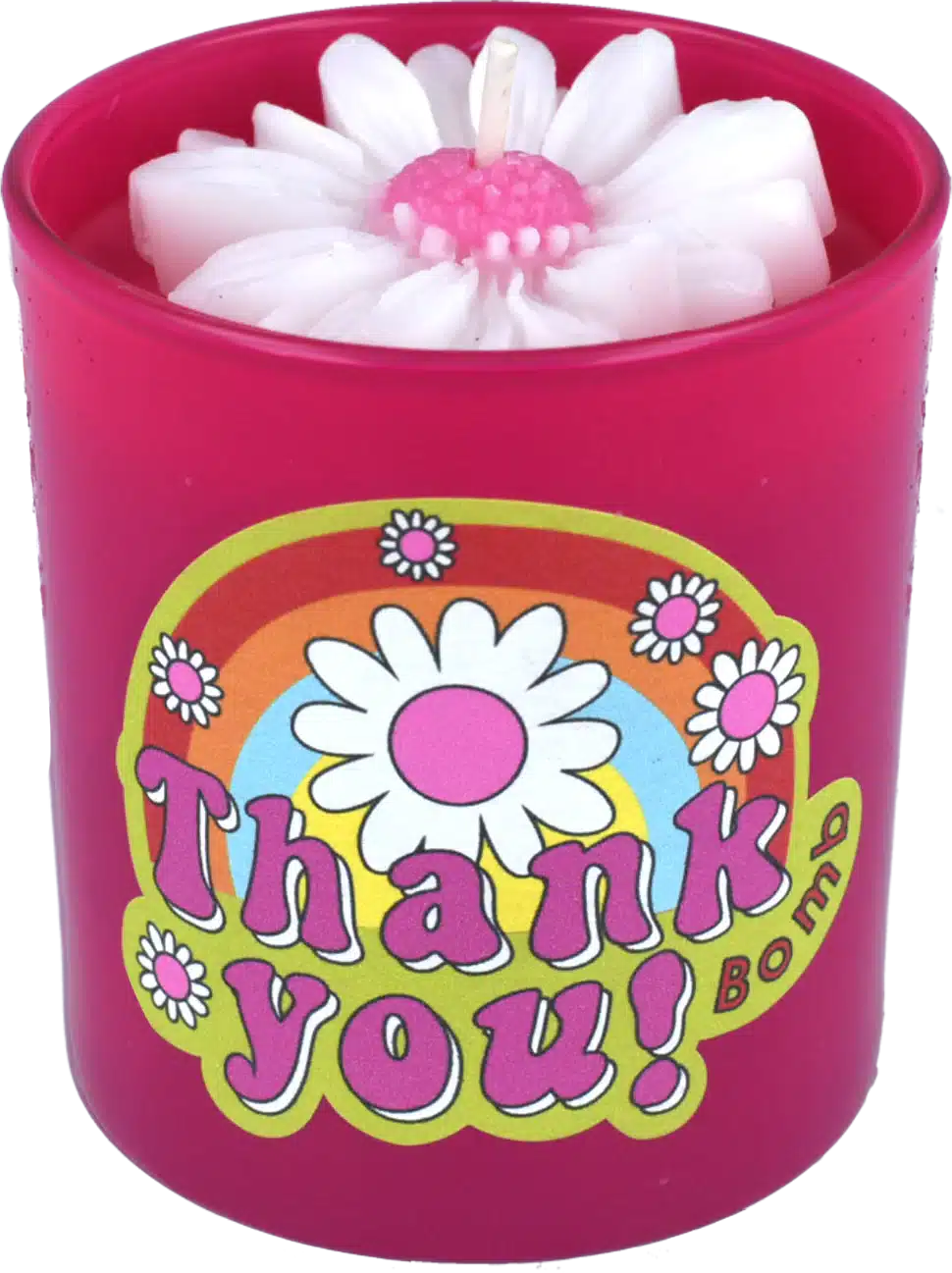 Bougie Fleur Thank you ! - Bomb Cosmetics