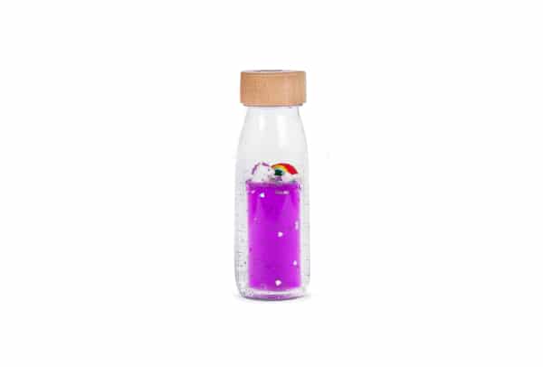 Bouteille sensorielle Arc-en-ciel magique - Petit Boum