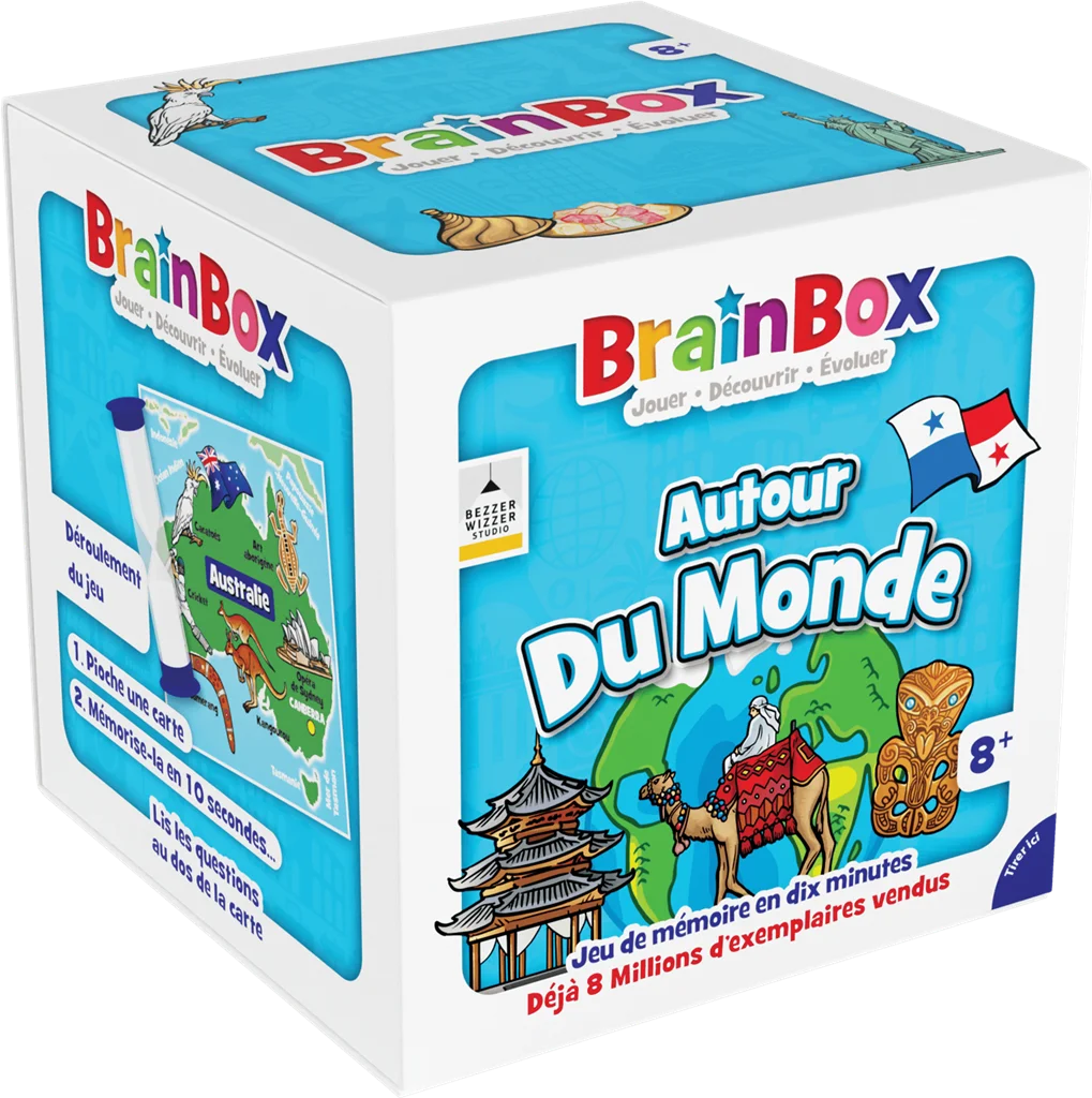 BrainBox Voyage autour du Monde - Asmodée