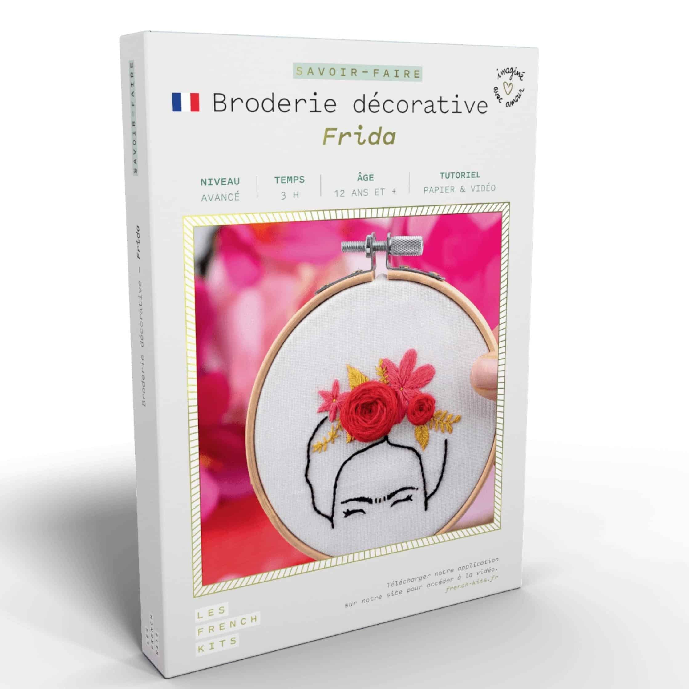 Broderie décorative Frida Kahlo - French'Kits