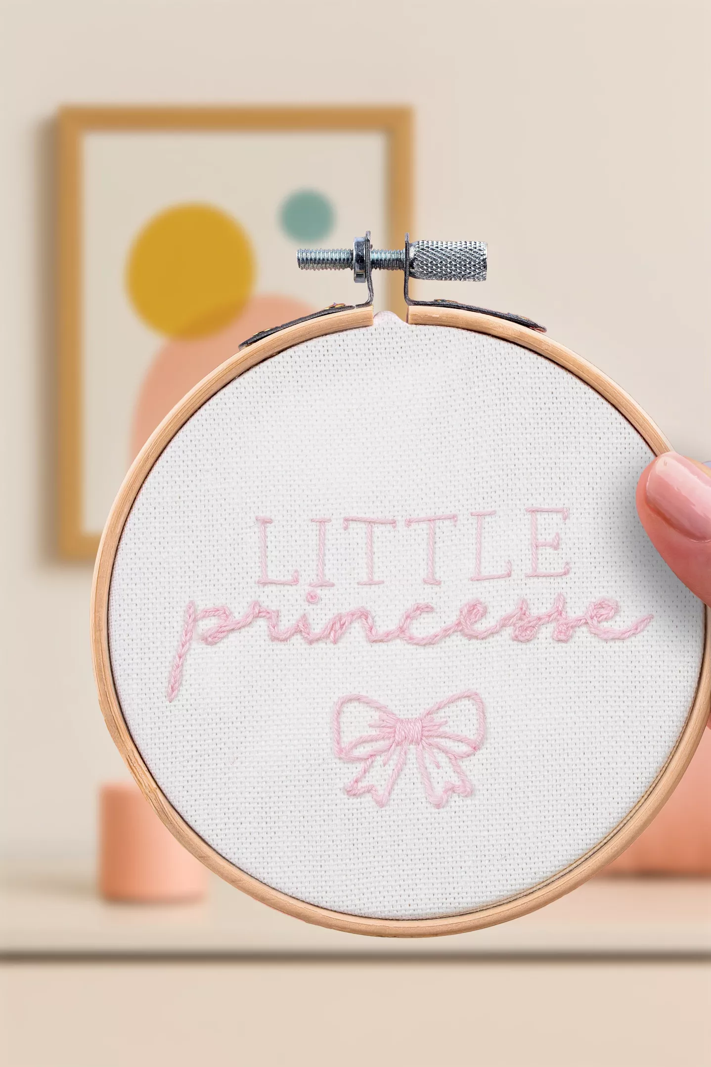 Broderie décorative Little princesse - French'Kits