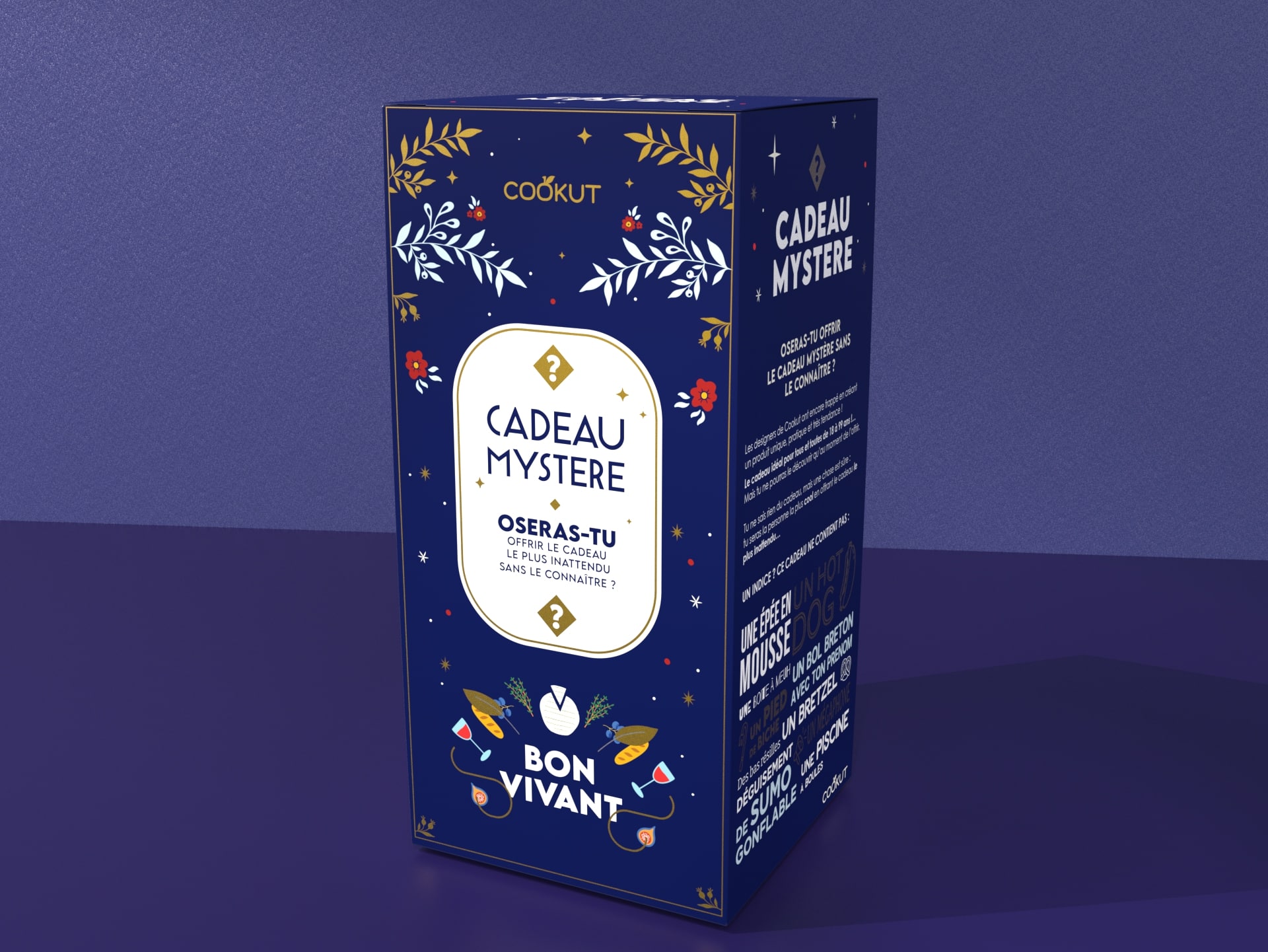 Cadeau mystère 2024 Bon vivant - Cookut
