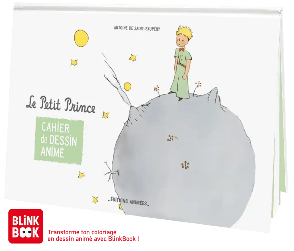 Cahier de dessin animé Blink Book Le Petit Prince - Editions Animées