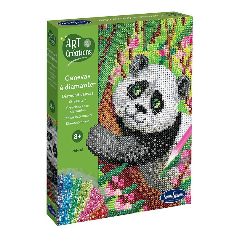Canevas à Diamanter Panda - Sentosphère