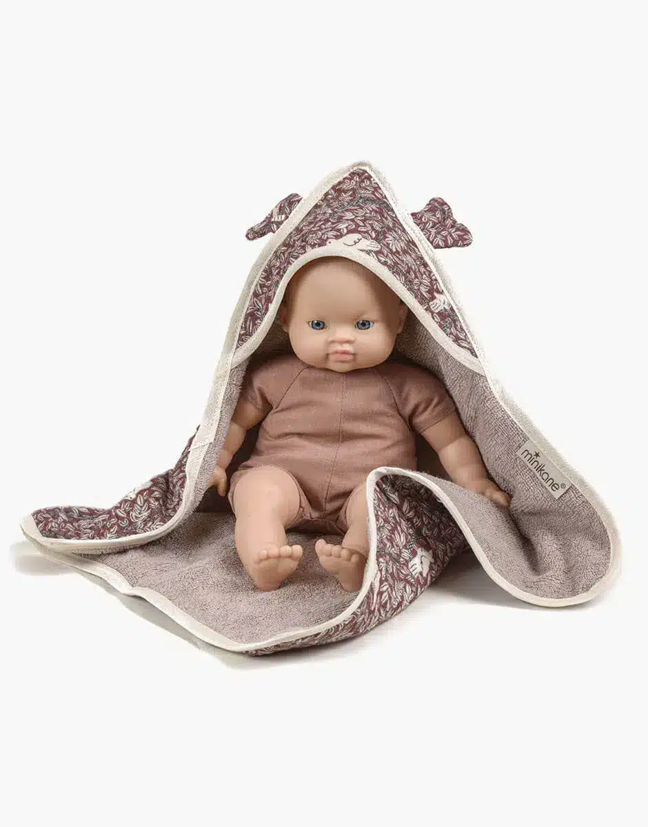 Cape de bain colombe pour poupées Babies - Minikane