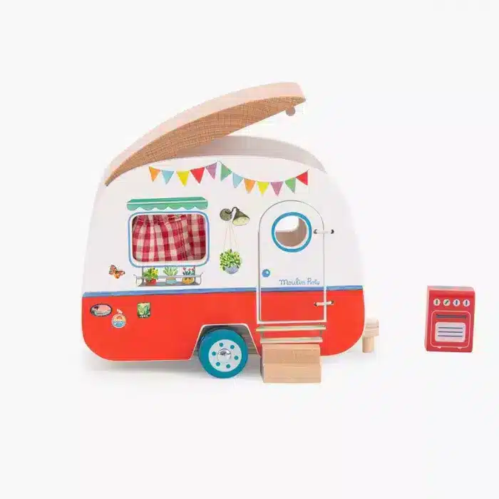 Caravane en bois La grande famille- Moulin Roty