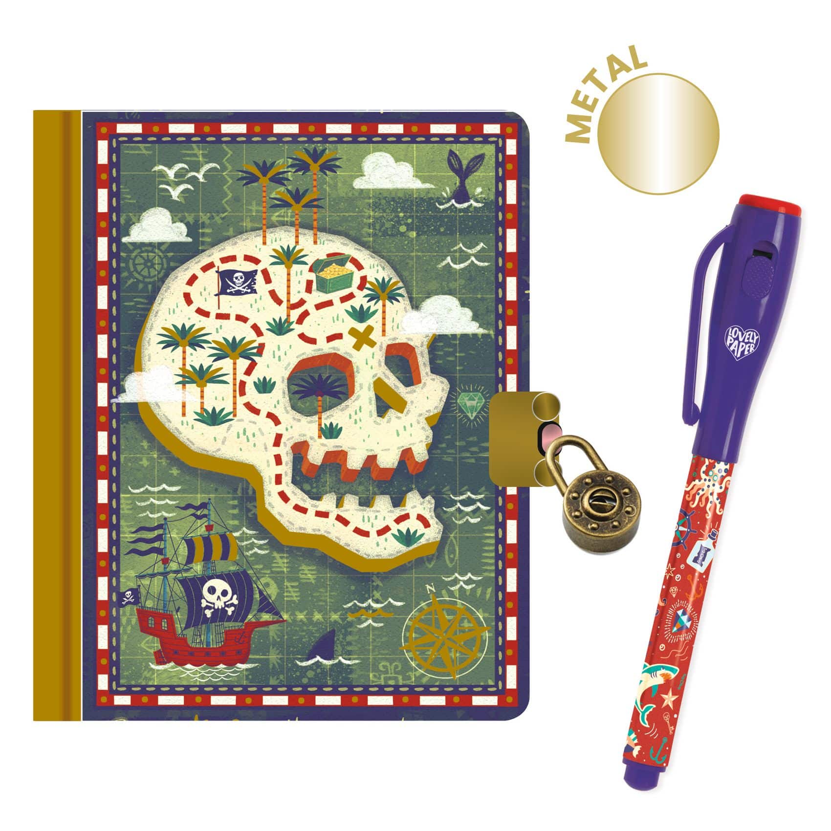 Carnet secret Steve - Djeco