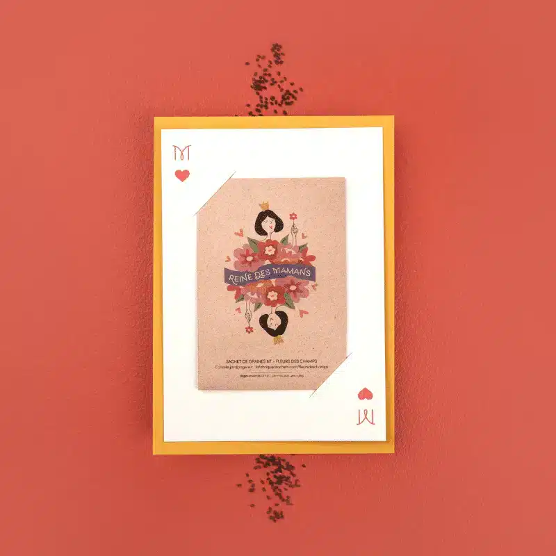 Carte à semer Fête des mères - La Fabrique à Sachets