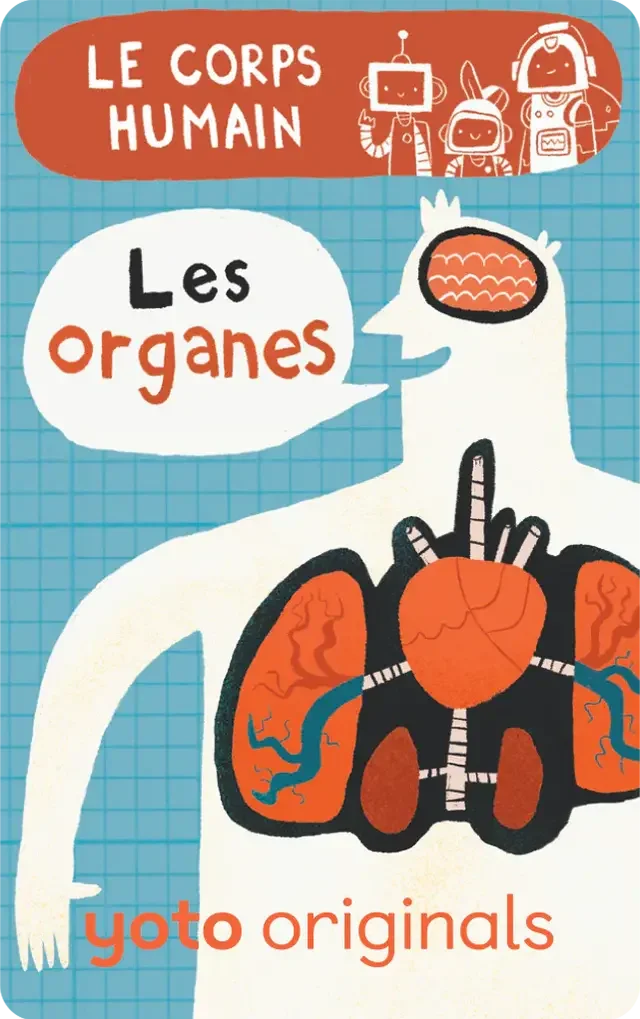 Carte audio Explorobots Le corps humain - Yoto