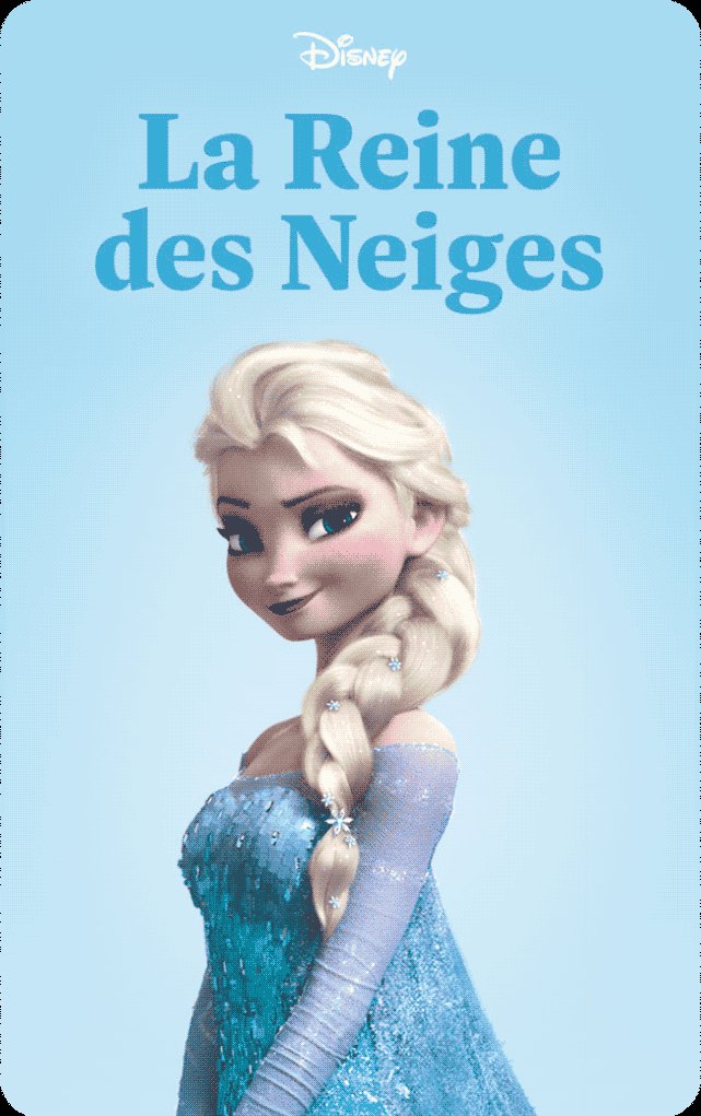 Carte audio La Reine des Neiges Disney - Yoto