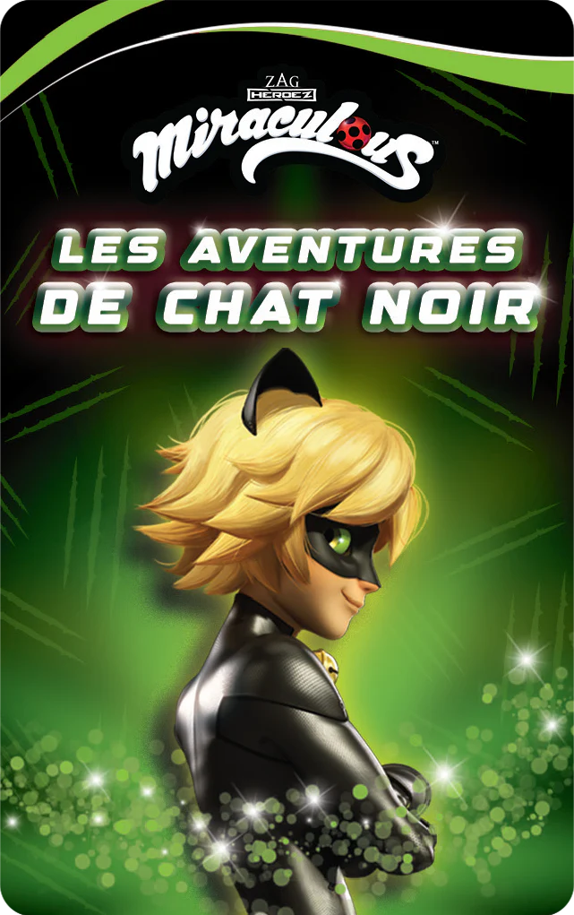 Carte audio Miraculous Les aventures de Chat Noir - Yoto