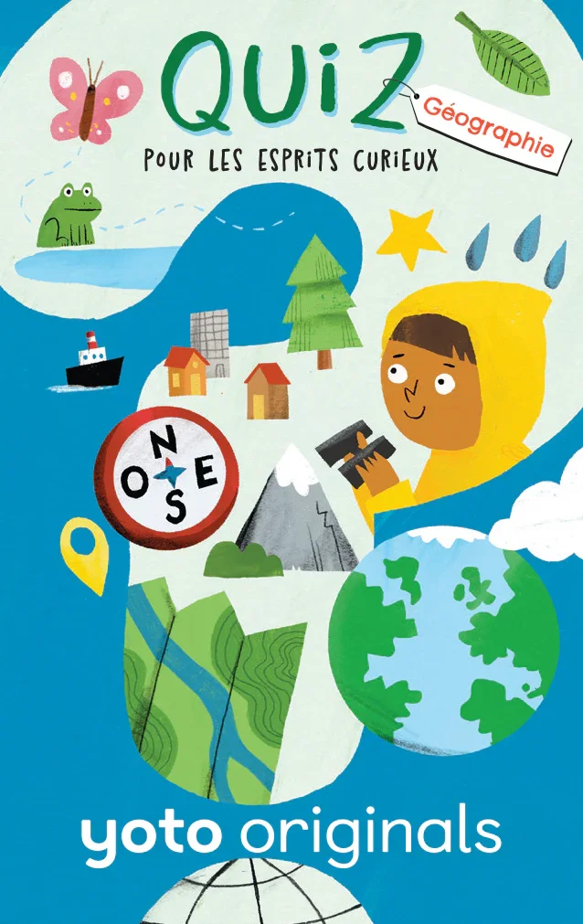 Carte audio Quiz pour les esprits curieux Géographie - Yoto