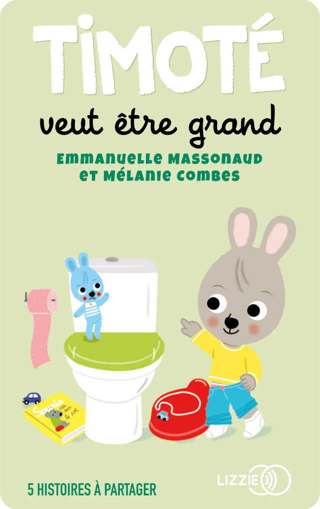 Carte audio Timoté veut être grand et 5 histoires - Yoto