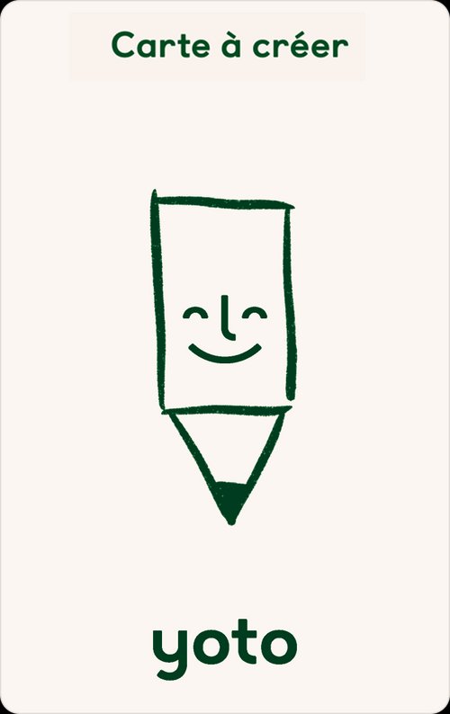 Cartes audio Cartes à créer et autocollants (pack de 5) - Yoto