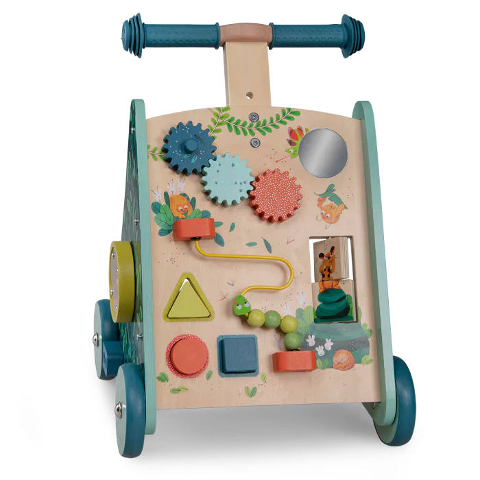 Chariot de marche d'activités Dans la jungle - Moulin Roty