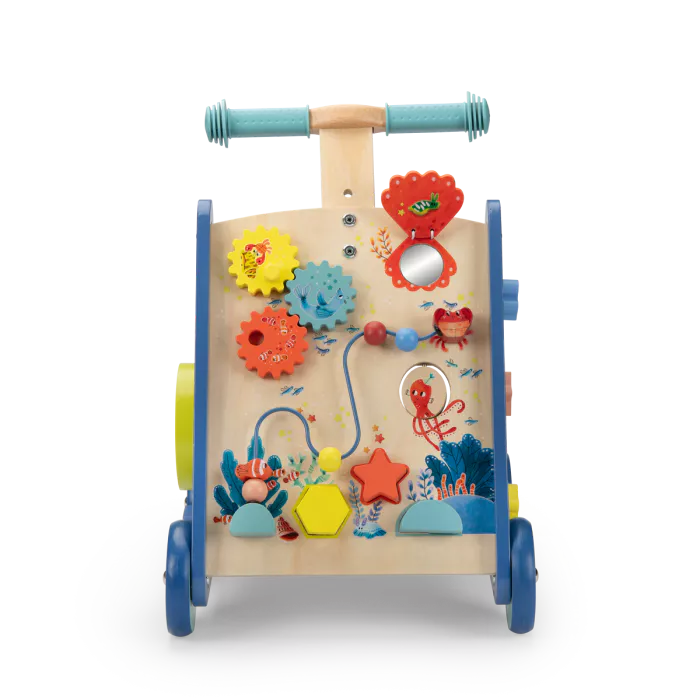 Chariot de marche d’activités Les aventures de Paulie - Moulin Roty